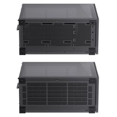 23. Jonsbo D41 Screen ATX Case, Tempered Glass - Black