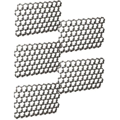 25. DRIVE-IN/PARKING GRILL 5 PCS BLACK