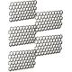25. DRIVE-IN/PARKING GRILL 5 PCS BLACK
