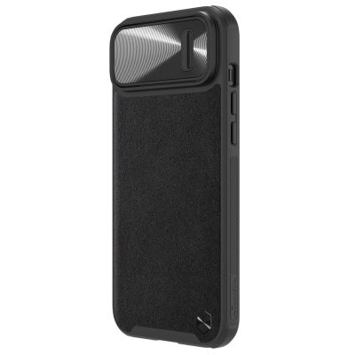 3. Nillkin CamShield Leather S Case iPhone 14 case cover with camera cover black