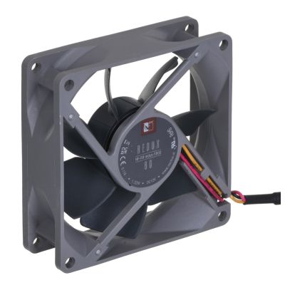 3. NOCTUA redux 80mm fan 17.1 dBA / 1800 RPM