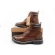 19. Wrangler Nevada men's shoes Chelsea boots elegant fashionable lace-up brown