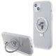 Karl Lagerfeld KLHMP15MHMRSKCH iPhone 15 Plus / 14 Plus 6.7" white/white hardcase Ring Stand Karl&Choupette MagSafe