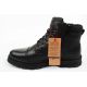 9. Wrangler men's shoes Gillen Fur ankle boots black insulated fashionable ankle boots