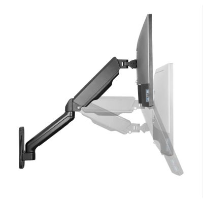 6. Techly ICA-LCD G112E monitor mount / stand for monitors up to 81.3 cm (32"), wall-mounted, black