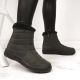 9. Waterproof snow boots with zipper NEWS W EVE181D khaki