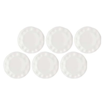 LA PORCELLANA BIANCA LUNIA Set of 6 salad plates 21.5cm