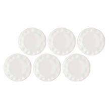 LA PORCELLANA BIANCA LUNIA Set of 6 salad plates 21.5cm