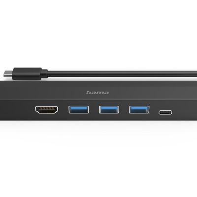 9. Hama 00200144 USB 3.2 Gen 1 (3.1 Gen 1) Type-C Hubs and Hubs 5000 Mbit/s Black