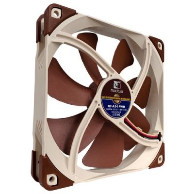 2. NOCTUA 140mm NF-A14 PWM SSO2 Fan, AAO Frame