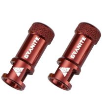 GRANITE valve caps FV JUICY red