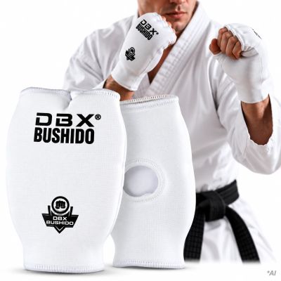 5. DBX-KM White DBX Bushido Karate Mitts