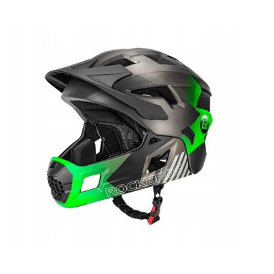 Rockbros Children's Bike Helmet 48-54cm Green