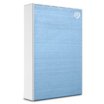 3. Seagate 5TB One Touch Portable External HDD USB3.2 Gen1-Light Blue
