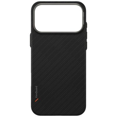 5. Uniq Keva EDGE Magclick Charging Case for iPhone 17 Pro Max - Black