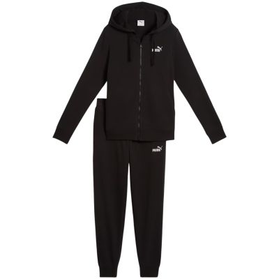 2. Puma Hodded Sweat Suit Women's Tracksuit Black 691902 01