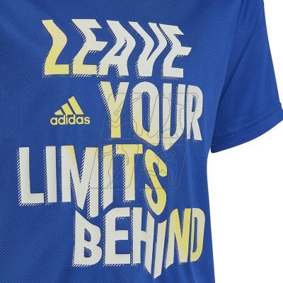 5. T-shirt adidas Hiit Slog Tee Jr HG2051