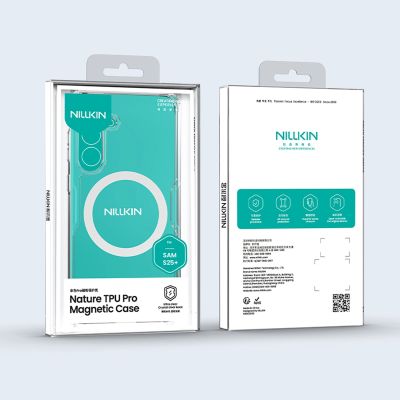 14. Nillkin Nature TPU Pro Magnetic Case with MagSafe for Samsung S25+ - White
