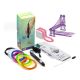5. 3DOODLER FLOW ESSENTIALS 3D PRINTING PEN KIT + 8 PCS OF MULTICOLOR 1.75MM FLOW FILAMENT SPOOLS