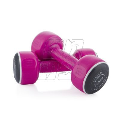 2. Dumbbell Body Sculpture SMART 2x1,5 kg BW 108 pink