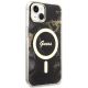 4. Guess GUHMP14SHTMRSK iPhone 14 6.1" black/black hardcase Golden Marble MagSafe