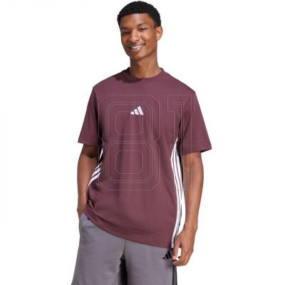 2. adidas Essentials 3-Stripes Single Jersey M JE6394