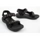 7. Lee Cooper men's shoes with velcro straps for summer beach sandals, lightweight black