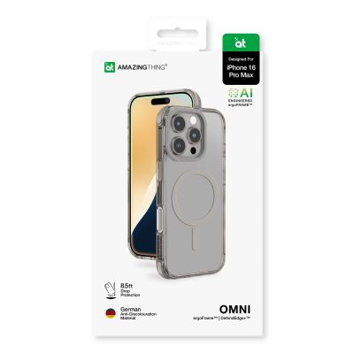 12. AmazingThing Omni Mag Case for iPhone 16 Pro Max - Gray