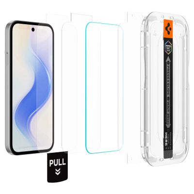 2. Spigen Glas.tR EZ Fit Pro 2-Pack Tempered Glass Screen Protector for Google Pixel 10A