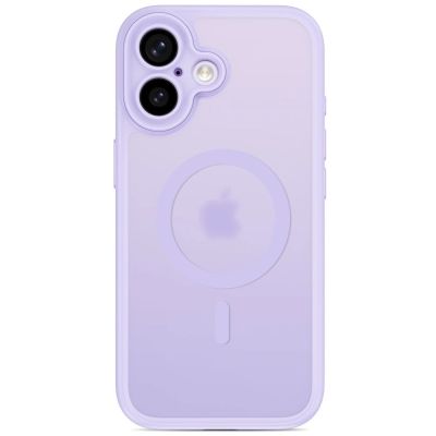 4. Tech-Protect MagPeak MagSafe CC Case for iPhone 17 - Matte Purple