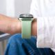6. Tech-Protect Silicone Strap for Apple Watch 40/41/42 mm - Light Green