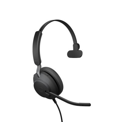 3. Jabra Evolve2 40 SE Headset Wired Headband USB Type-C