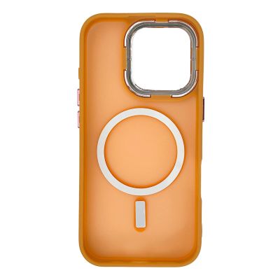 2. Magnetic Collection MagSafe iPhone 16 Pro Case - Orange