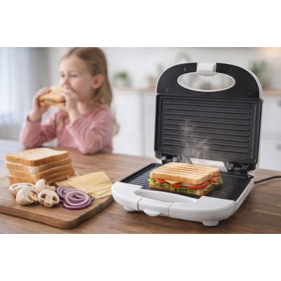 13. Esperanza Panini TKT004W sandwich maker (700W; white)
