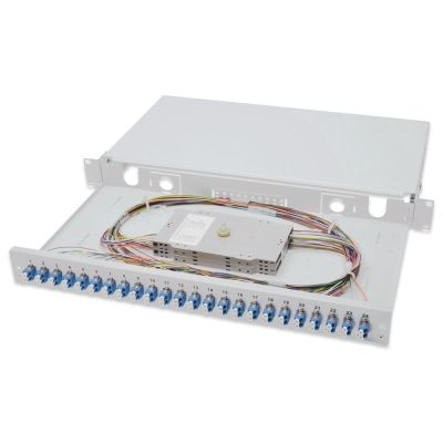 11. Digitus Fiber Optic Panel, with accessories, LC, OS2