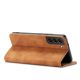 10. Magnet Fancy Case for Samsung Galaxy S23+ flip cover wallet stand brown