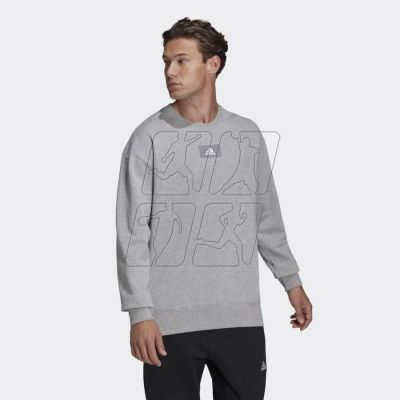 2. Adidas M Fv Swt M HE4351 sweatshirt