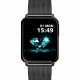 6. Smartwatch Gravity White Black 2 Straps GT17-8