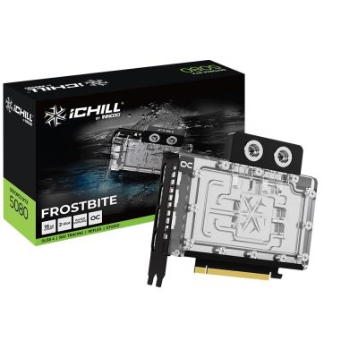 3. INNO3D GeForce RTX 5080 ICHILL FROSTBITE Graphics Card
