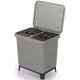 7. WASTE BIN SYSTEMA SORTIBOX 2IN1 SMOOTH GRAY