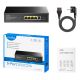 6. Cudy GS1005PTS1 Gigabit Ethernet (10/100/1000) Network Links PoE Support Black
