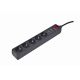 3. ENERGENIE SPG5-C-10 power strip (5 x VDE; 3m; black)