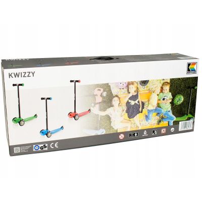 27. KETTLER KWIZZY 3-WHEEL BALANCE SCOOTER RED