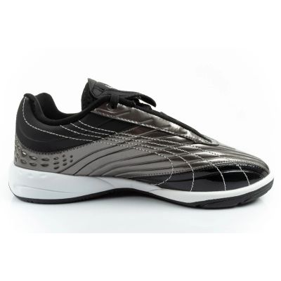 4. Puma sports shoes sneakers youth V-S2 Goalgetter fashionable silver