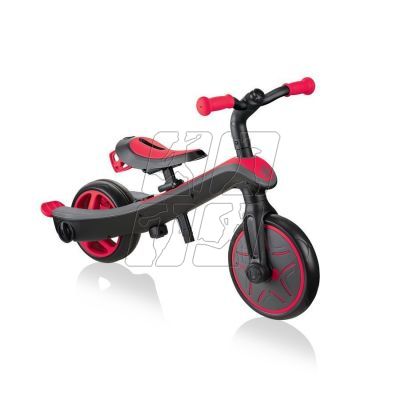 8. Tricycle, running gear Globber Explorer Trike Red 630-102 HS-TNK-000013814