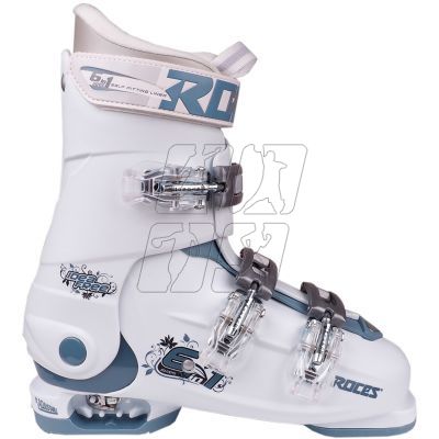 3. Roces Idea Free Ski Boots White/Blue 450492 23