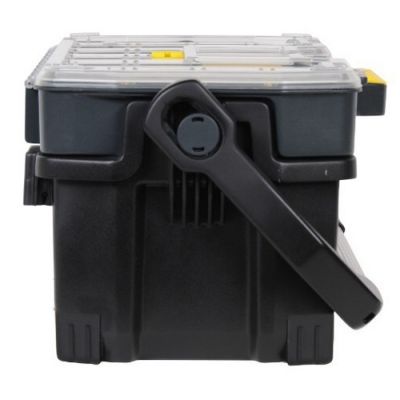 4. Stanley 1-97-514 Tool Box Black, Clear