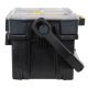 4. Stanley 1-97-514 Tool Box Black, Clear