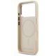 7. Karl Lagerfeld Karl Pin MagSafe Case for iPhone 17 Pro Max - Beige
