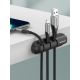 4. Vention 5-Port Cable Organizer Black